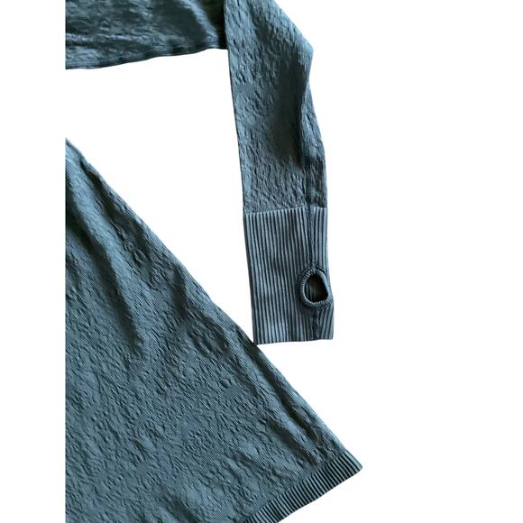 Lululemon Women's Rest Less Pullover Hoodie Textured Activewear Running Black - Picture 8 of 12